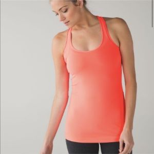 Lululemon Coral Neon Racerback
